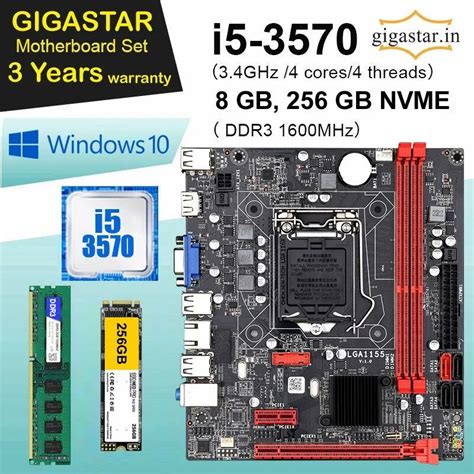 i5 processor and motherboard combo.